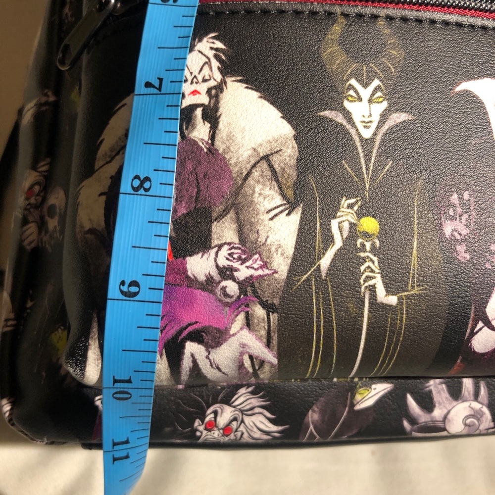 Disney Loungefly Villains Darkness Mini Backpack - Picture 9 of 9